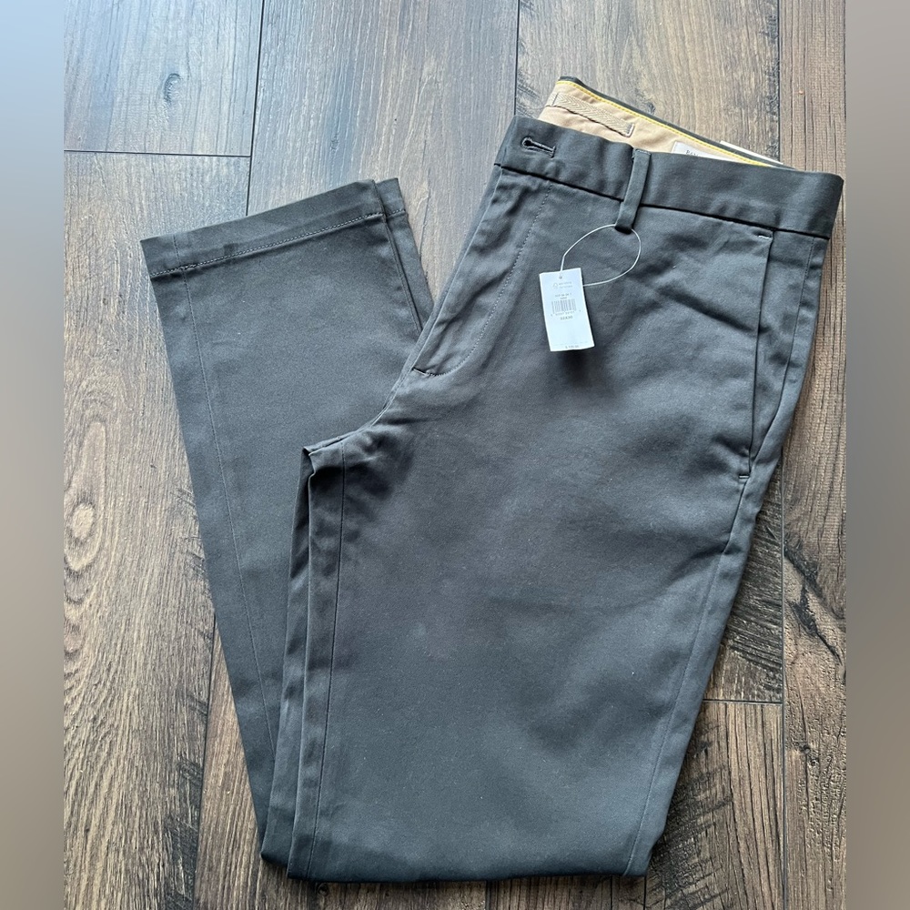 Banana Republic Skinny Fit Charcoal Chinos 32x30